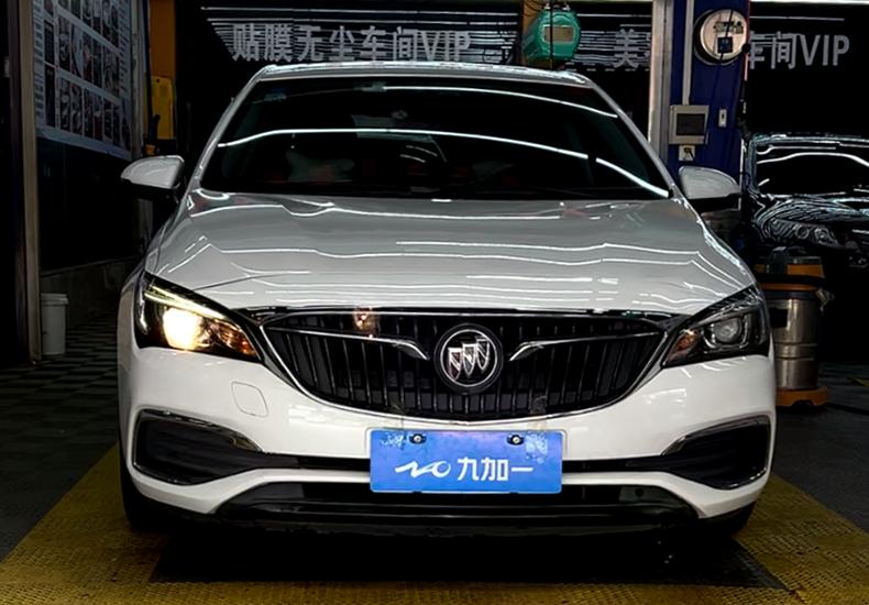 别克英朗怒改九加一LED大灯|告别独眼龙车灯