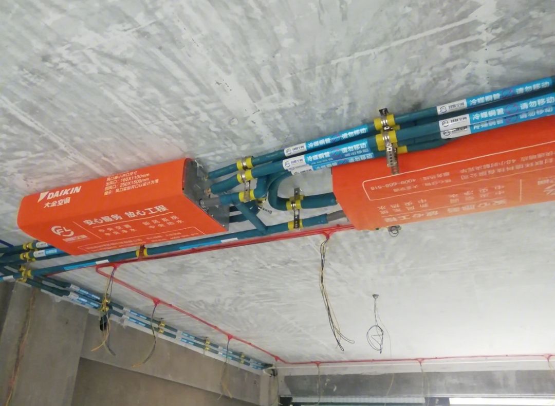 中央空调安装施工进度表,中央空调外机安装施工视频