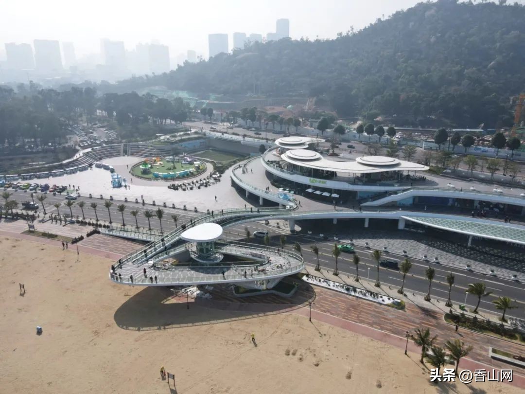 珠海新修的观光栈道,珠海城市观景长廊