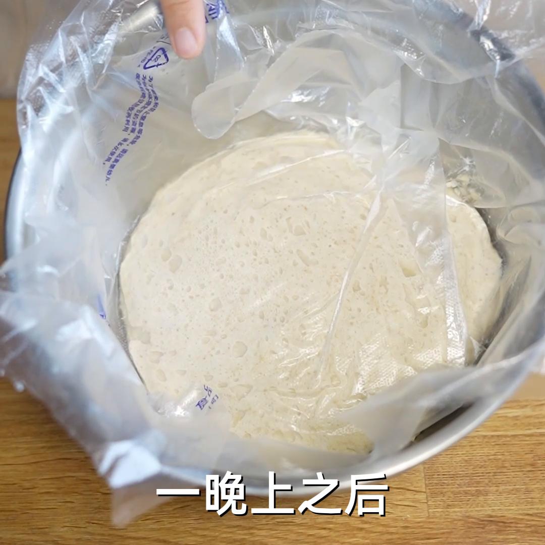 铸铁锅欧包全麦面包,全麦面包无糖无油欧包