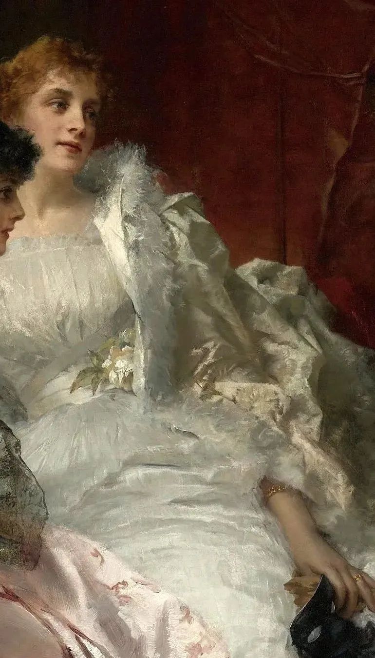 德国绘画风格独特的美女,欧洲艺术绘画女神