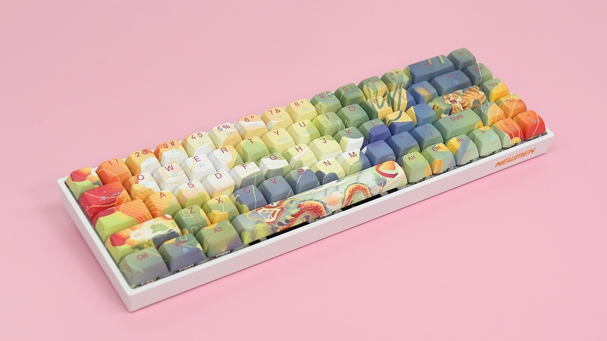 设计有新意,手感有惊喜:新贵国风系列键盘图赏