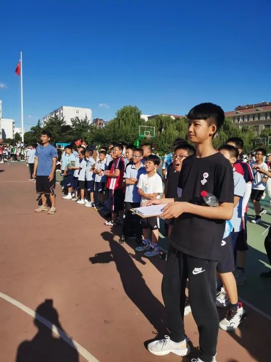 潍坊中新双语学校运动会开幕式,潍坊中新双语运动会