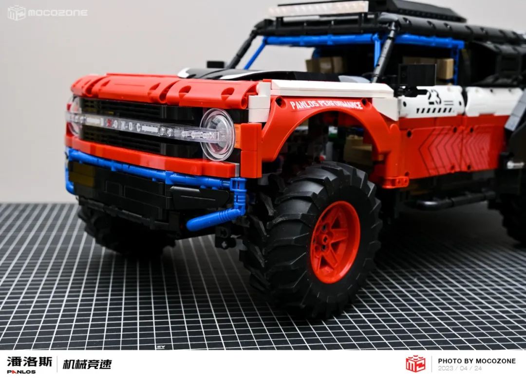 攀爬能力最强的积木越野车,积木越野车攀爬测试