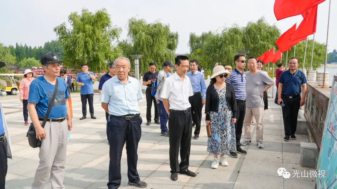 “哇，好美呀！”河南省文旅厅老干部盛赞光山好山好水好风光