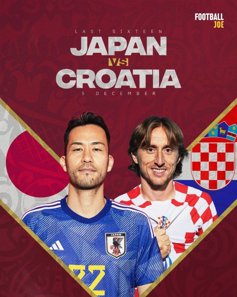世界杯1/8决赛：日本VS克罗地亚，蓝武士勇闯格子军团全身而退？