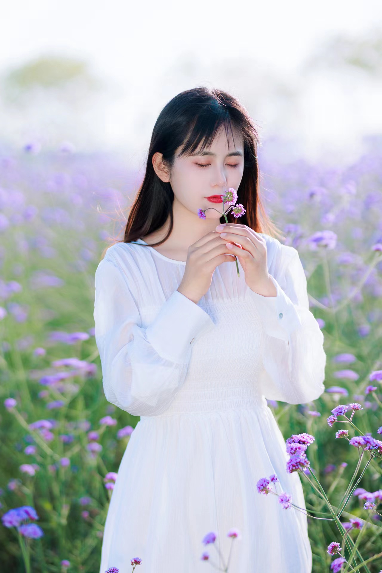 花人像怎么拍好看,拍照怎么拍花好看