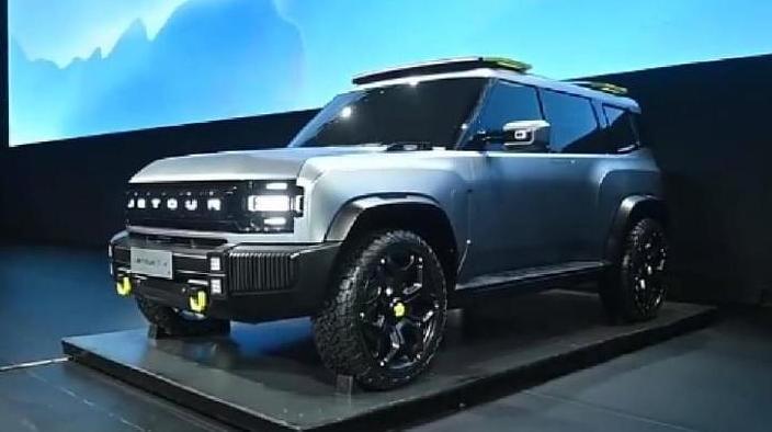 捷途t-1实车曝光车展,捷途t-1叫板普拉多