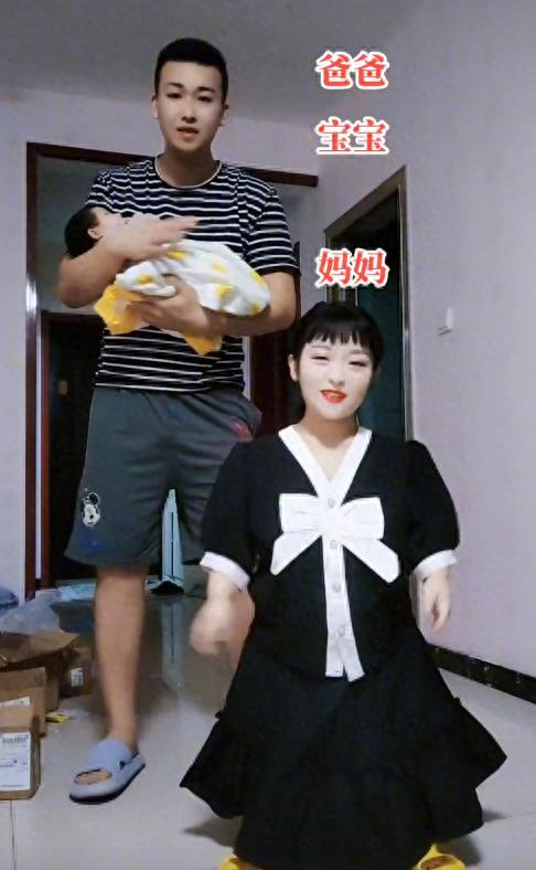 侏儒网红嫁了一个1米8的老公,广州网红侏儒嫁大学生