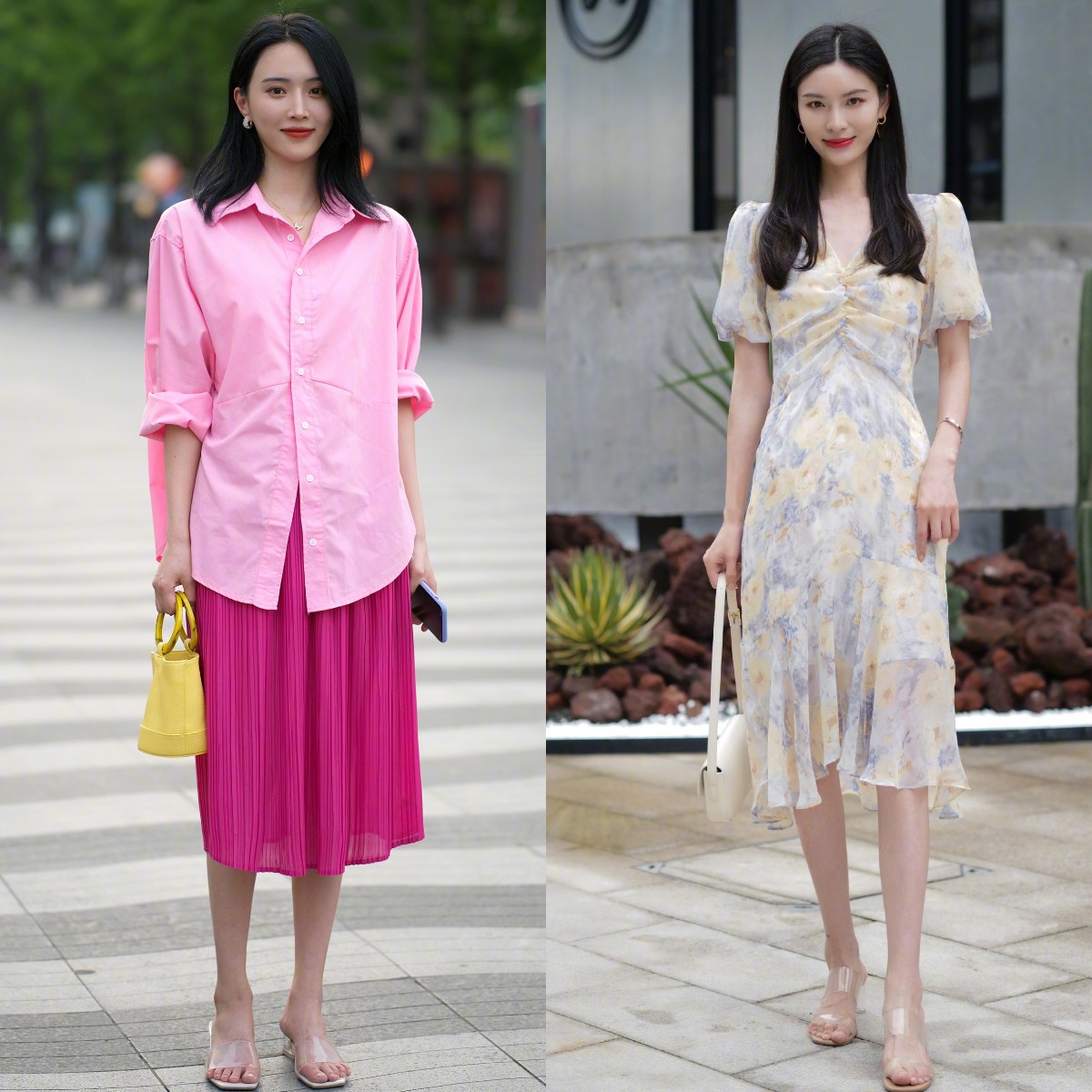 今年最流行凉鞋中跟圆头鞋,今年开春小白鞋失宠了