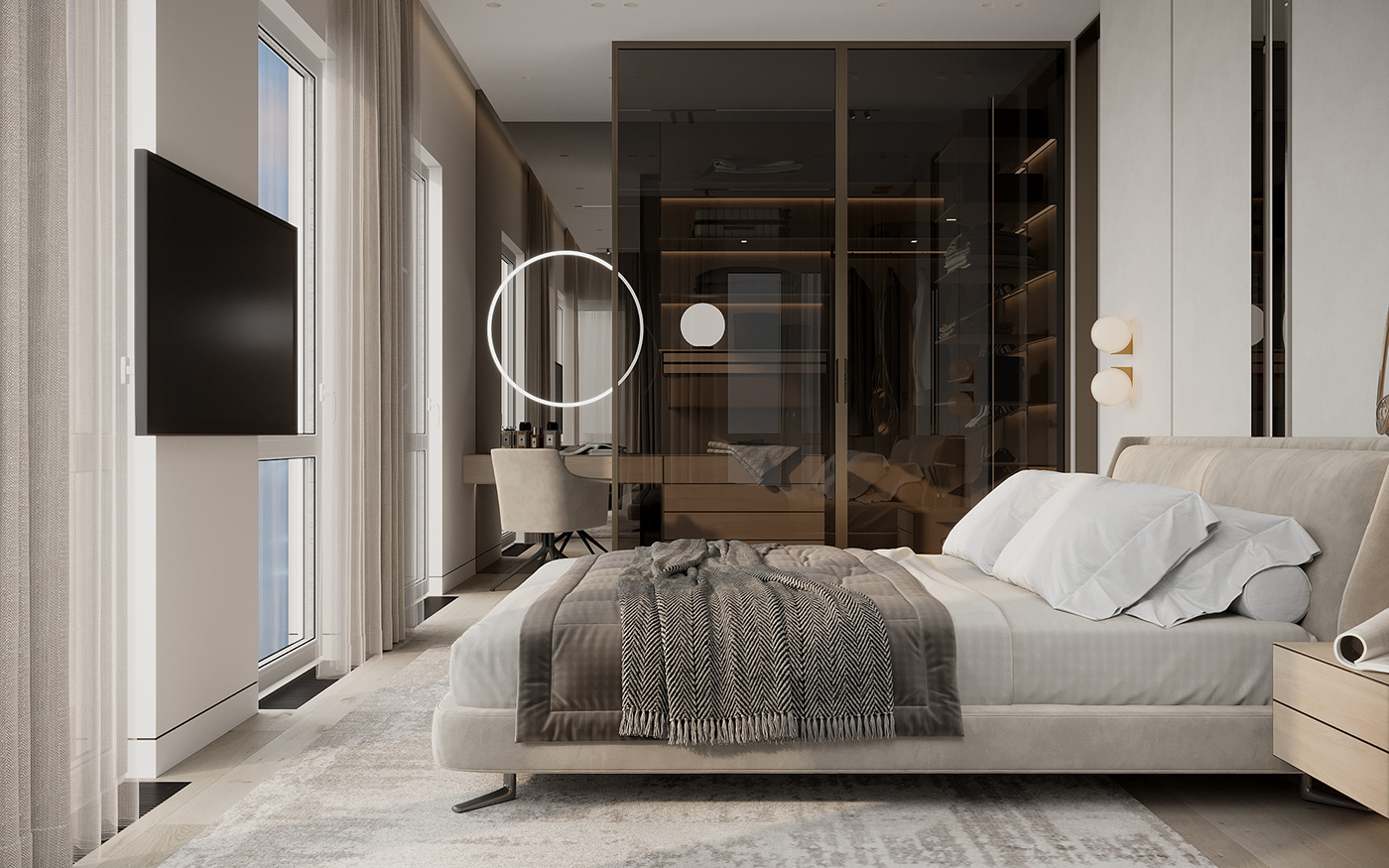 卧室有必要全部装柜子吗,装修有没有必要全屋做柜子