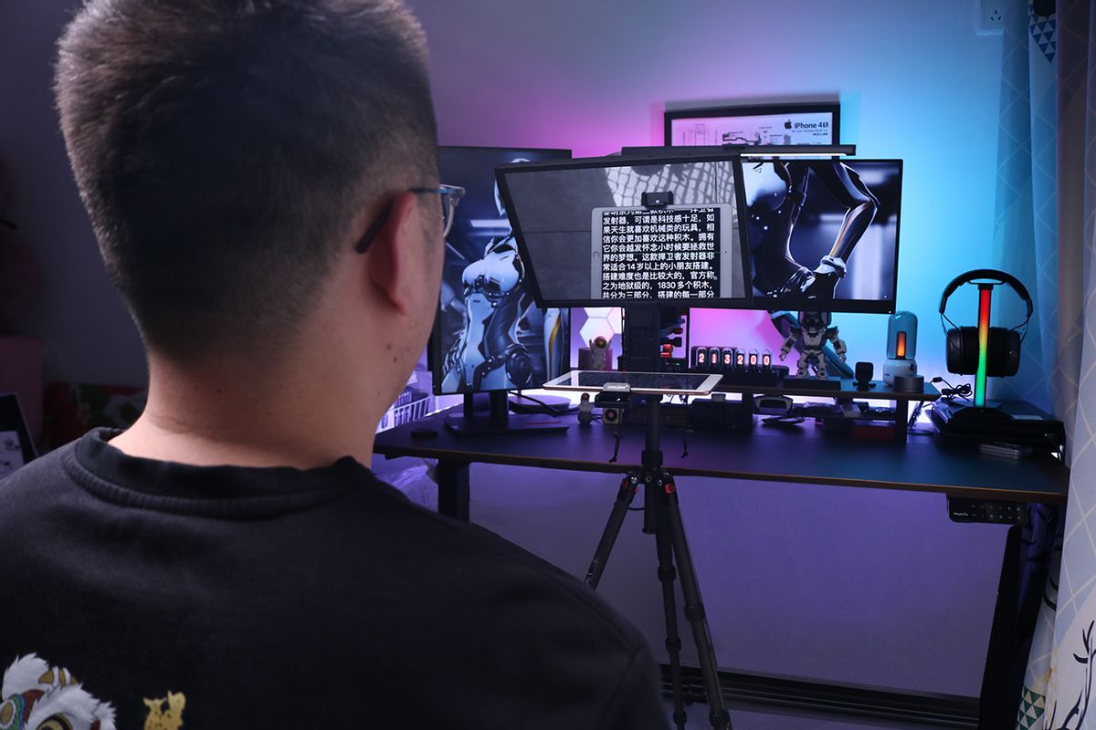 拒绝忘词从容应对百视悦提词器TP170提升视频拍摄效率