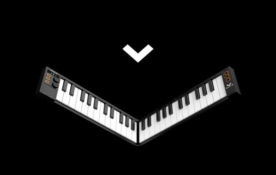 折叠式midi键盘,midi折叠键盘88键推荐