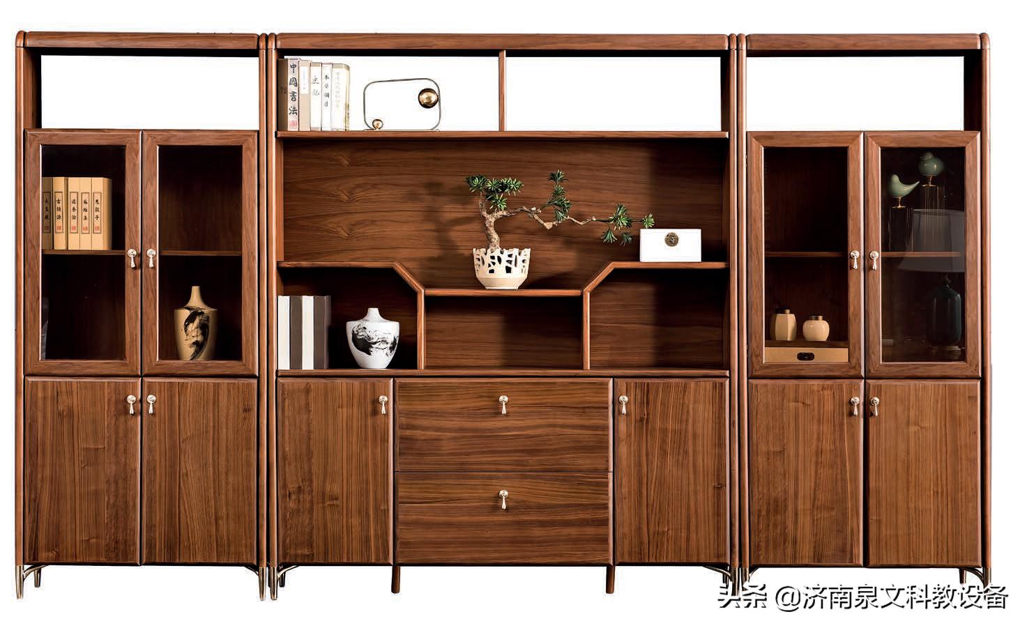 泉文科教：书柜常见的颜色和材质，墙面颜色的搭配推荐