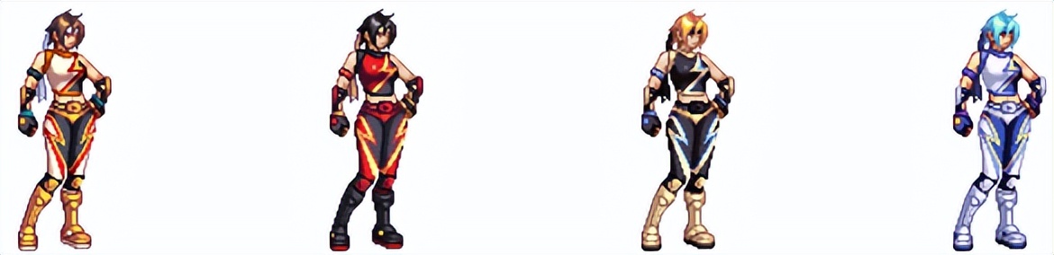 地下城女格斗家时装火舞,dnf手游女格斗家最好看时装