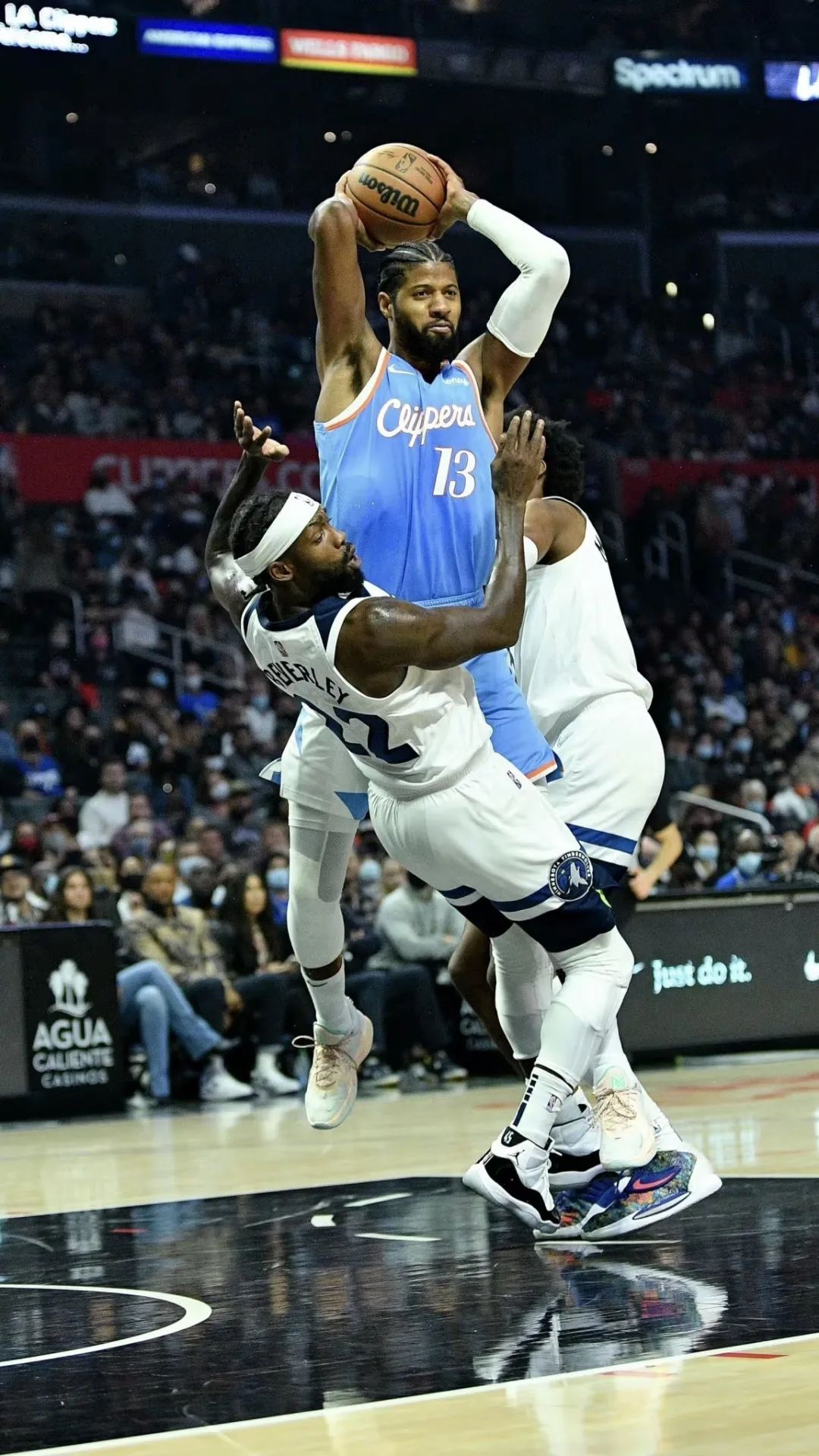 保罗乔治13号霸气高清壁纸,保罗乔治ipad壁纸