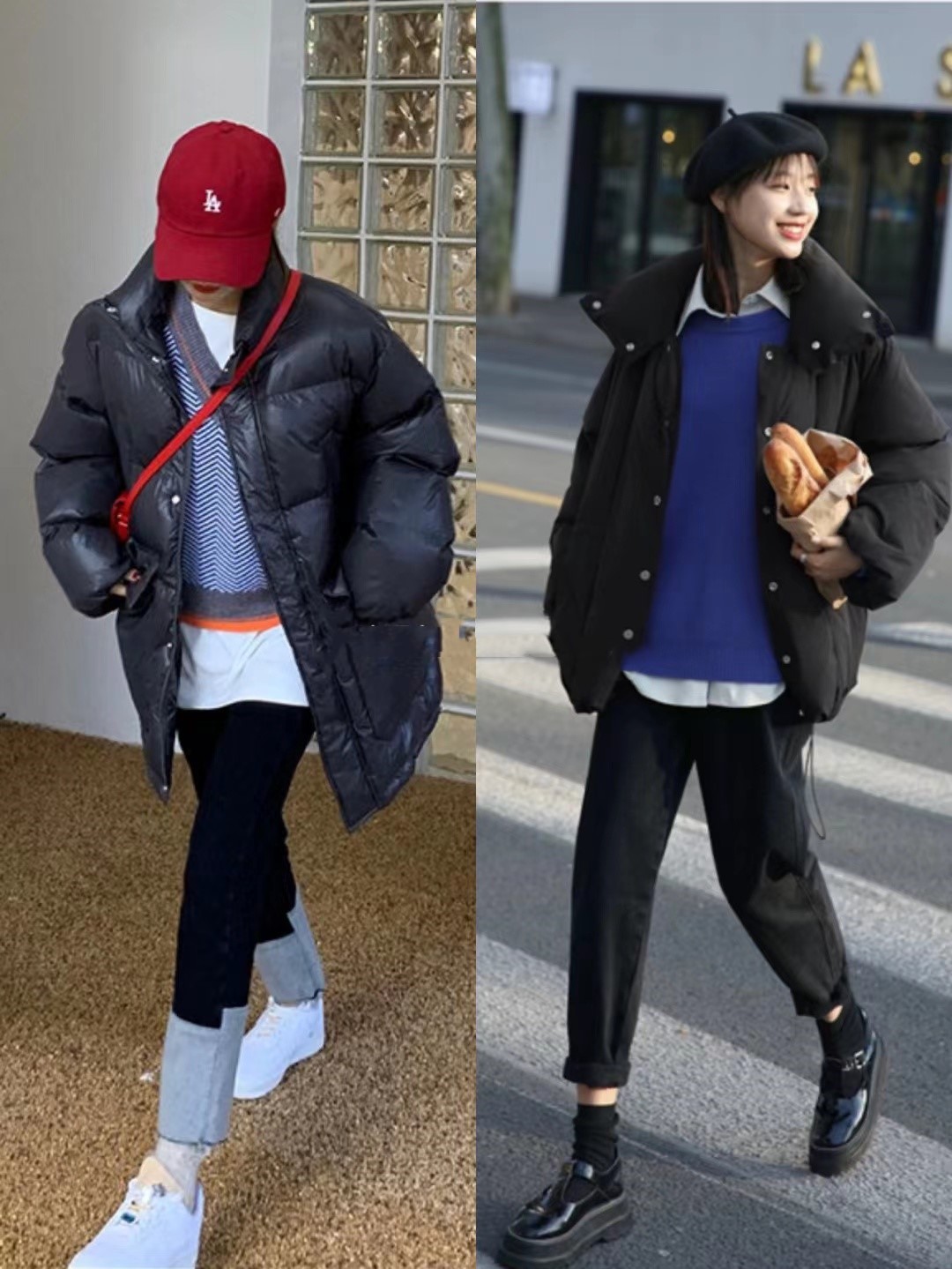 人人都有的羽绒服推荐,中长款黑色羽绒服怎么搭配裤子