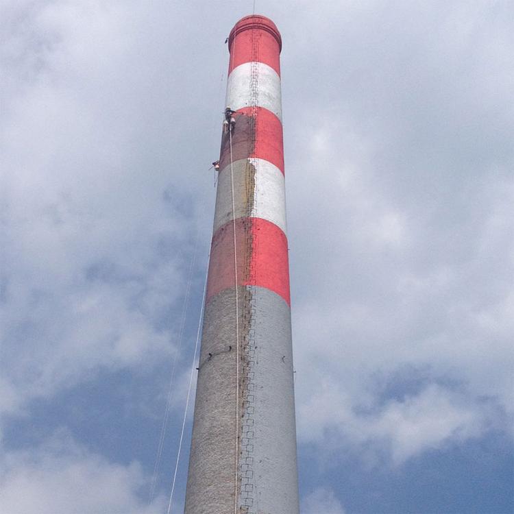 烟囱爬梯油漆防腐施工,烟囱钢爬梯防腐施工方案