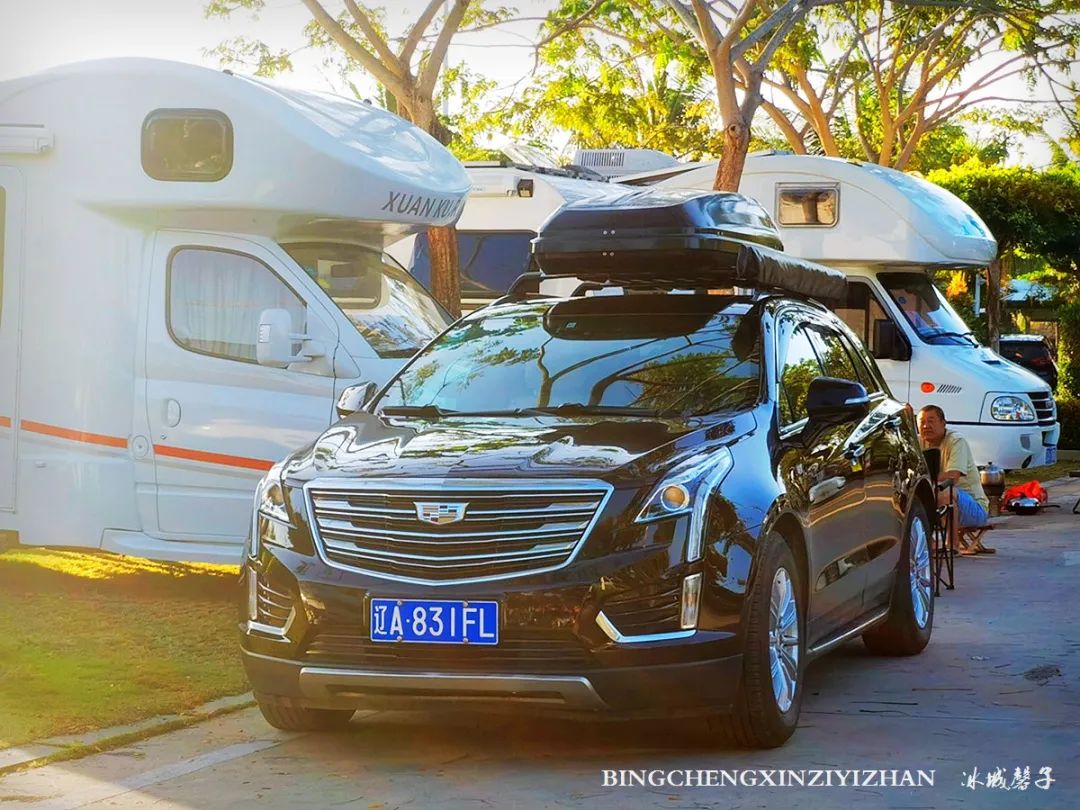海南九所房车露营基地,三轮车自驾游穷游海南
