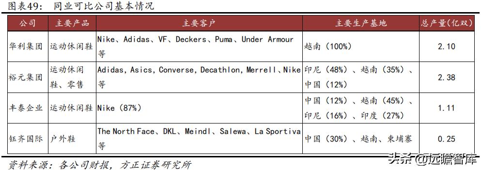 华利集团鞋子,华利集团自有品牌运动鞋