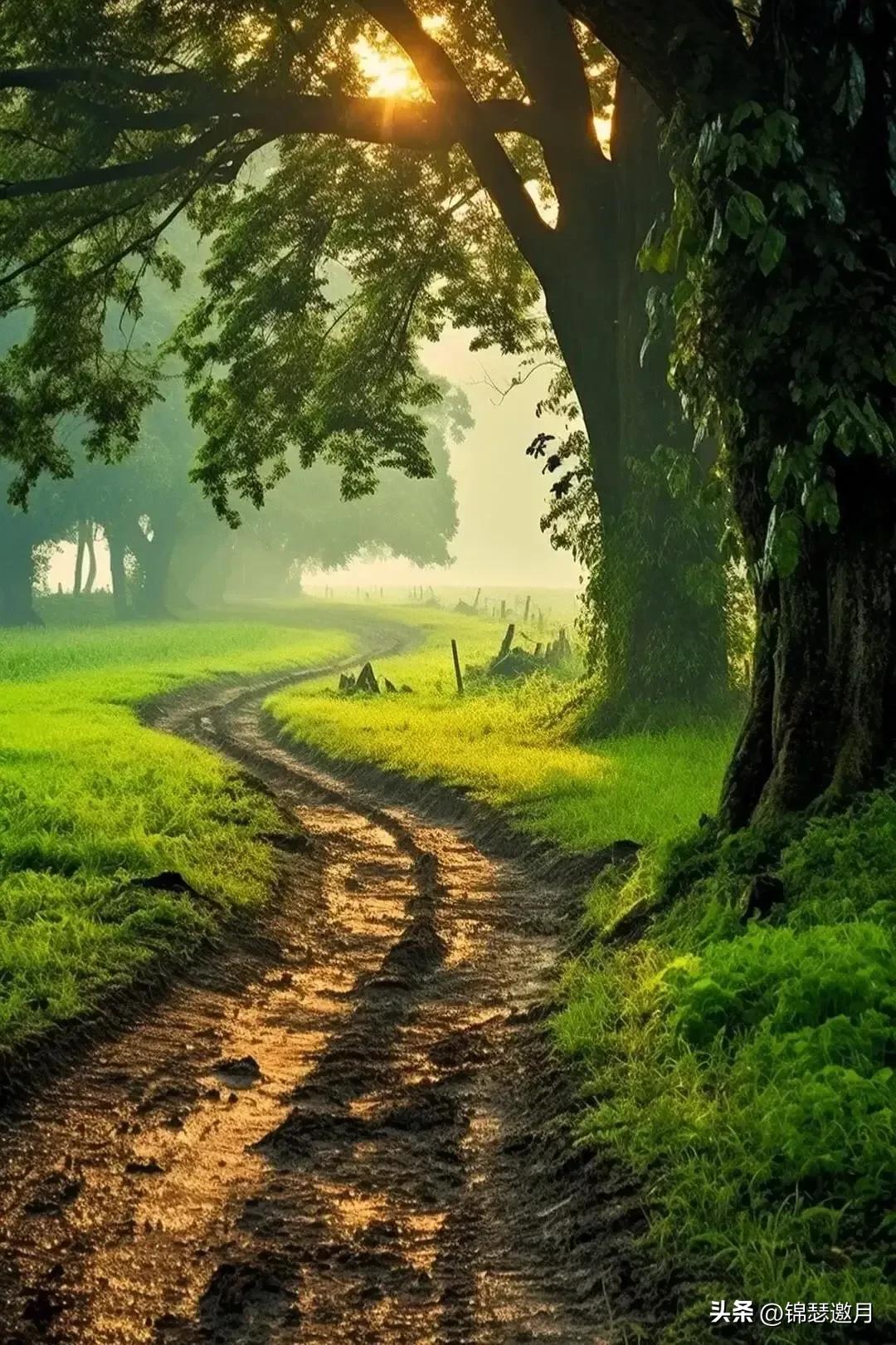 乡村田园风光图片,田园风光风景图片