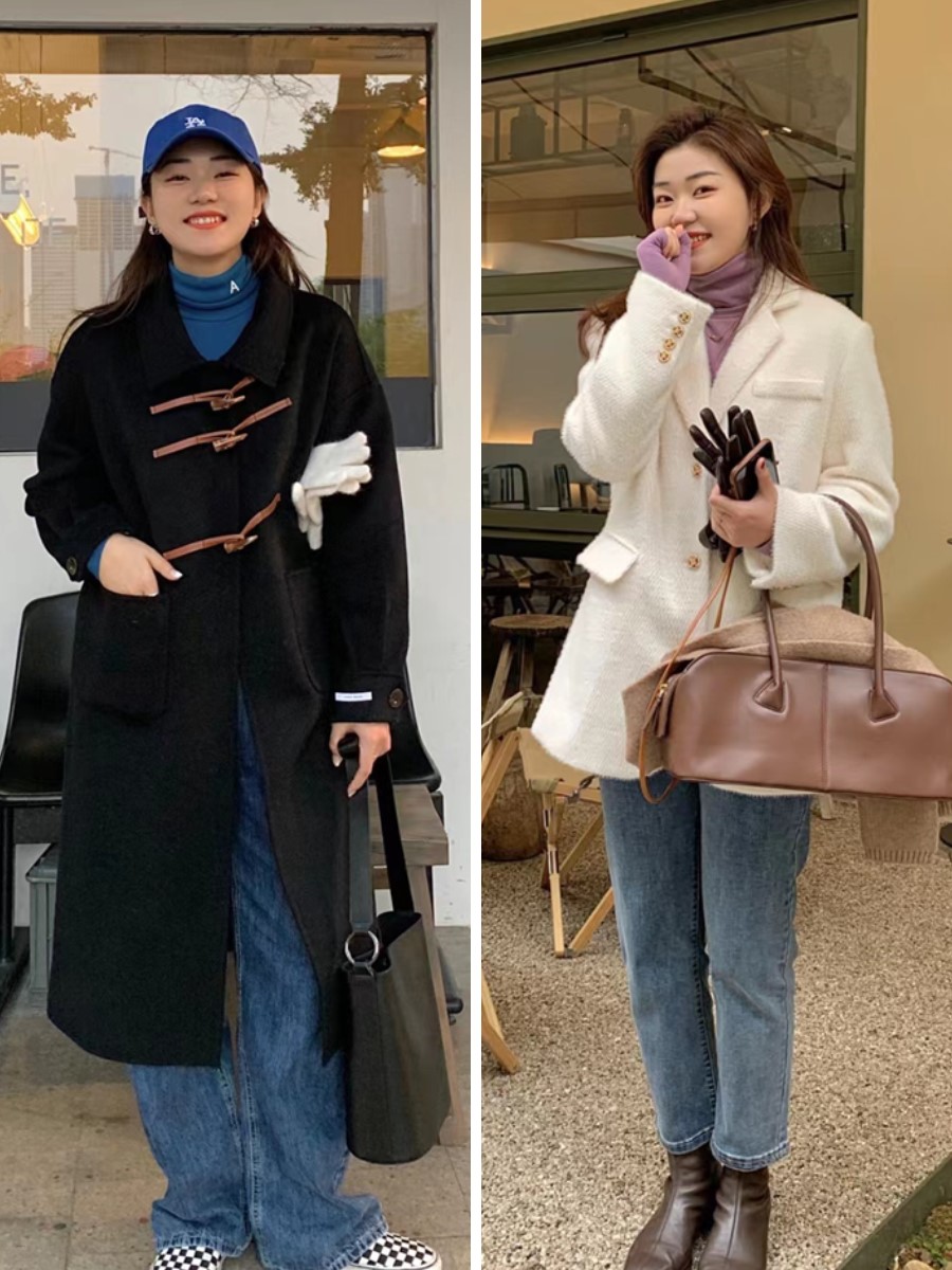 这个130斤的微胖女生也太会穿了吧!显瘦时髦,说只有100斤我也信