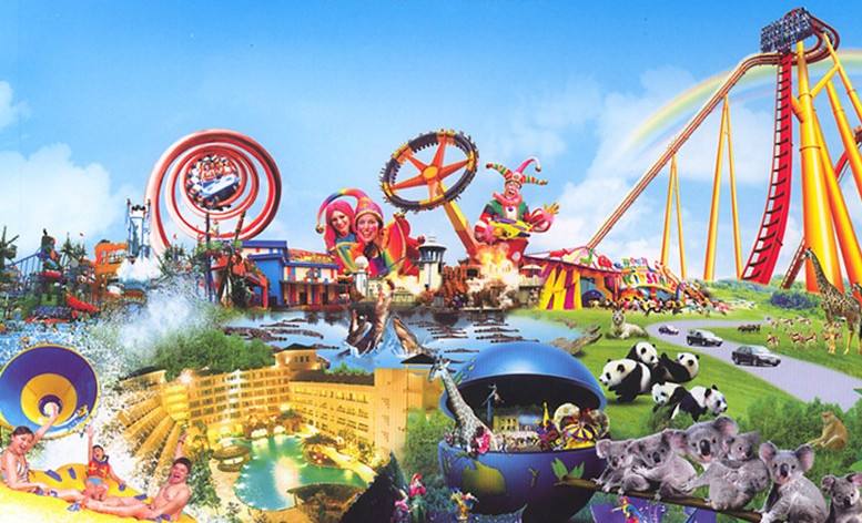 广州长隆欢乐世界游玩攻略详细,长隆欢乐世界项目惊险排行