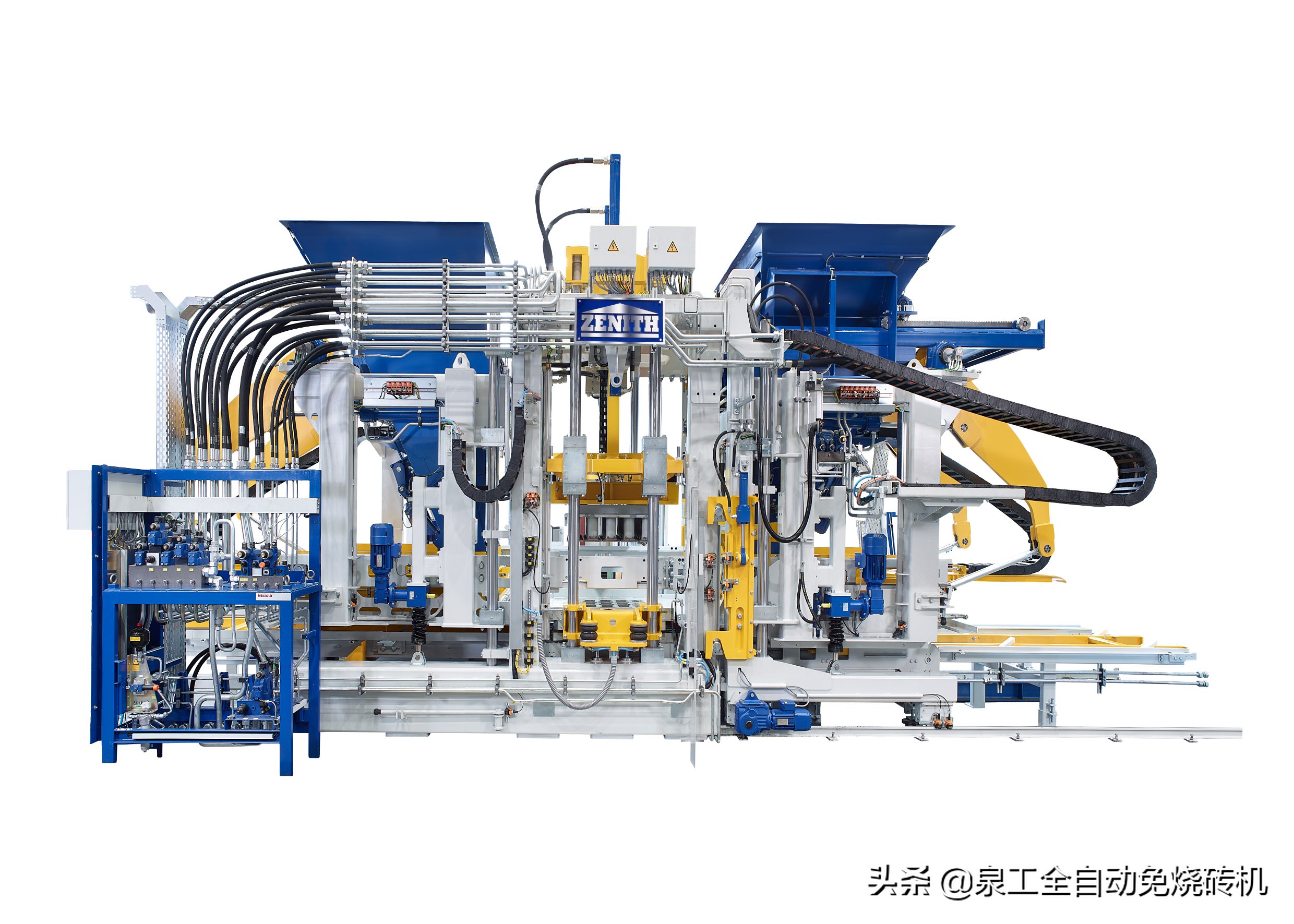 泉工制砖机制造,泉工最新型全自动制砖机