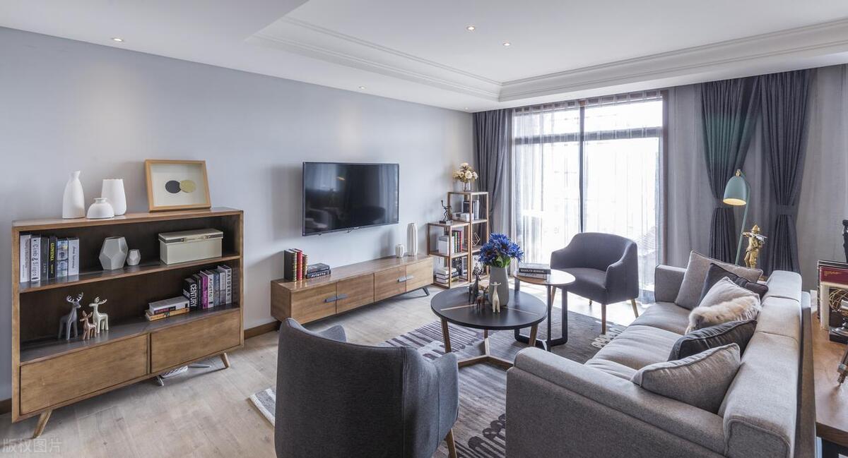 电视柜是高脚好看还是落地好看,电视柜高还是低好