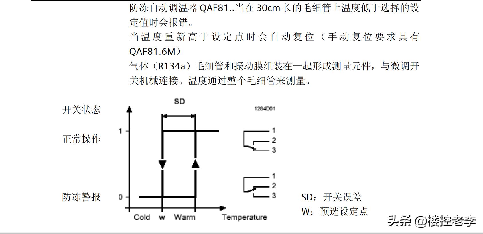 西门子qaf81.6,西门子冬季开关图解