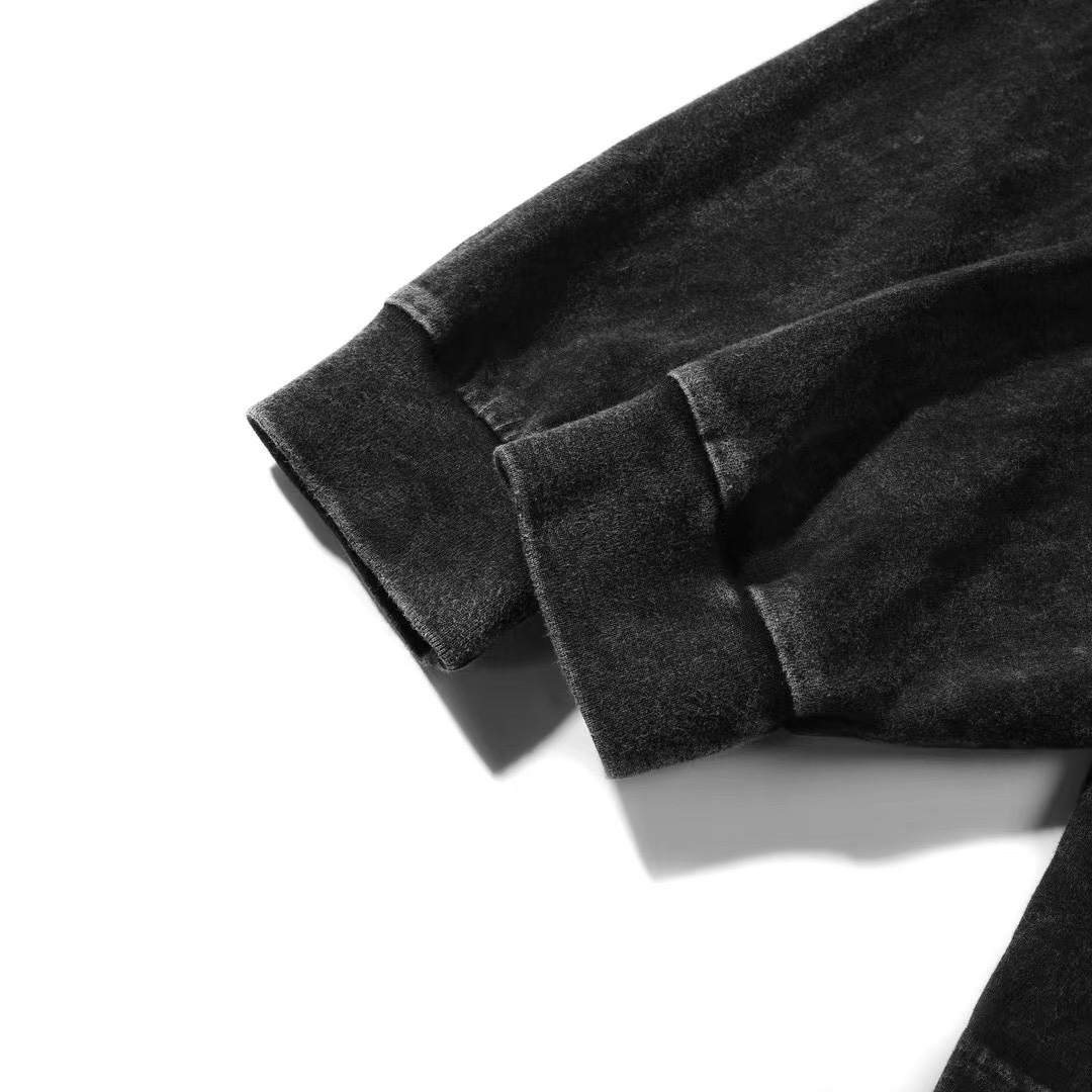 石头岛经典卫衣袖标,stoneisland袖标全拉链连帽卫衣