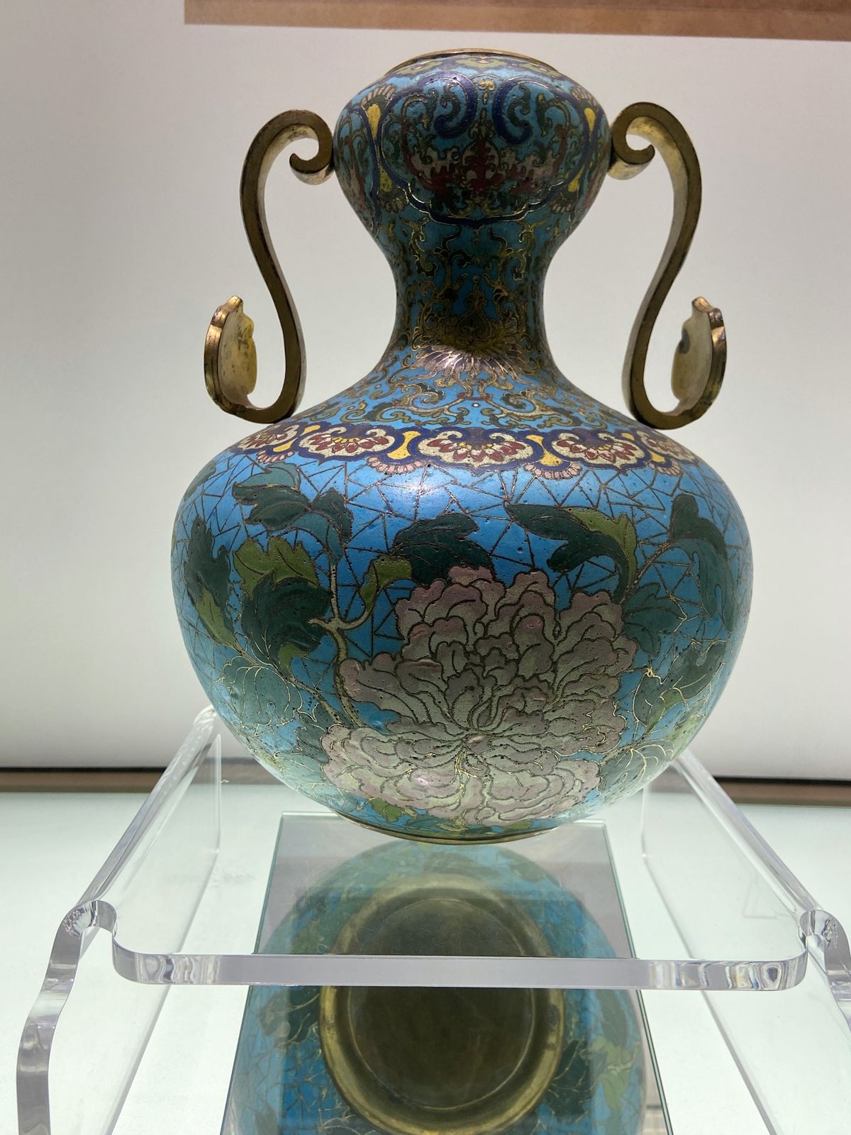 清代景泰蓝花卉瓶底款大全,北京观复博物馆景泰蓝工艺画