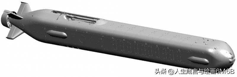 虎鲸无人潜航器设计,虎鲸无人潜航器拖曳线声呐