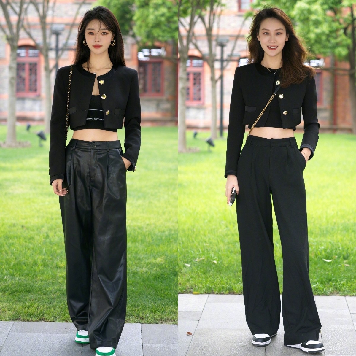 穿宽腿阔腿裤怎么搭配鞋,阔腿裤配什么鞋好看视频