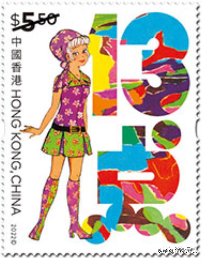 香港少女漫《13点》邮票，将在12月6日发行
