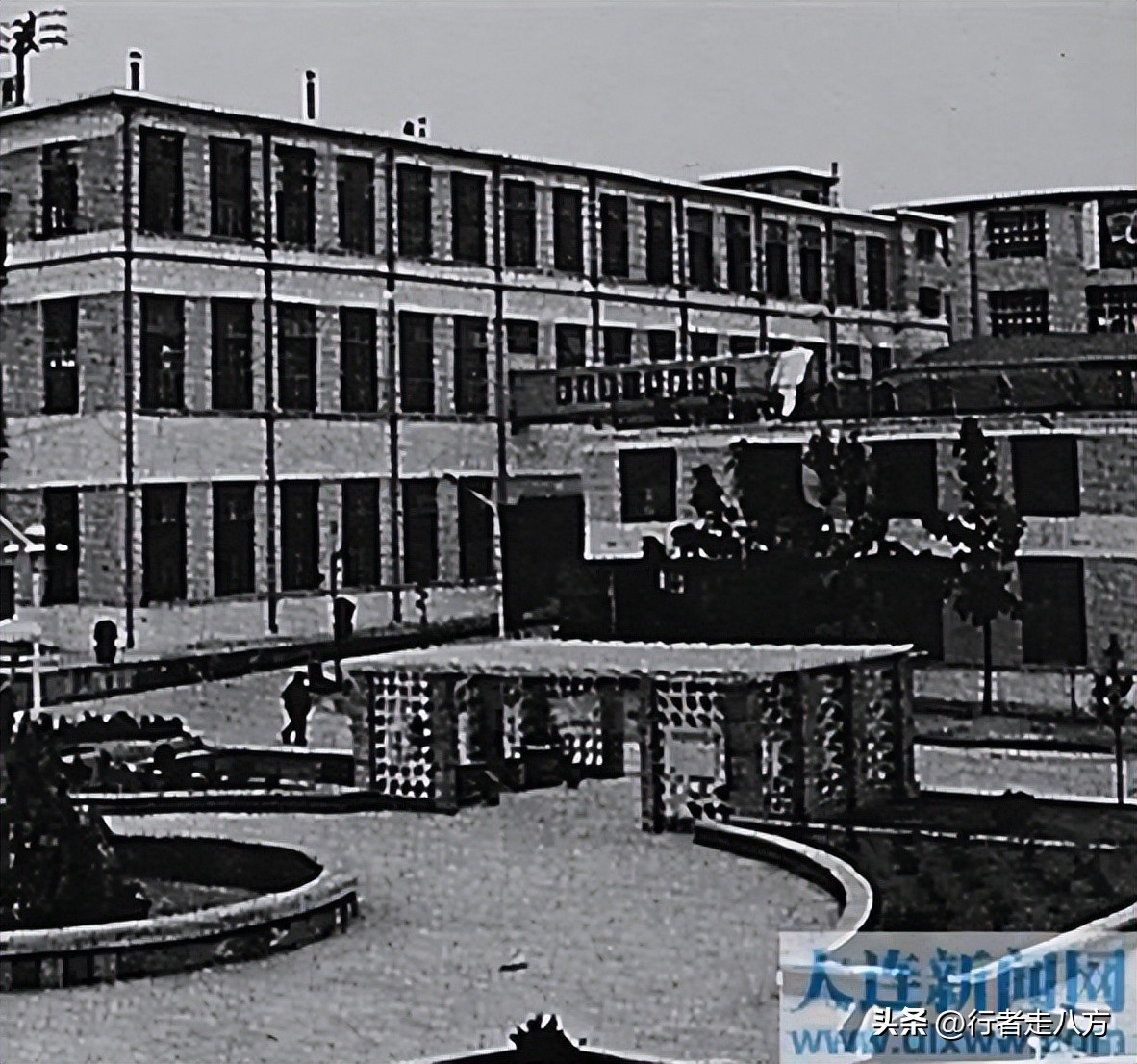 66年72年大连卫星图看周水前高云路（*家屯许**）周二小学洗衣机厂