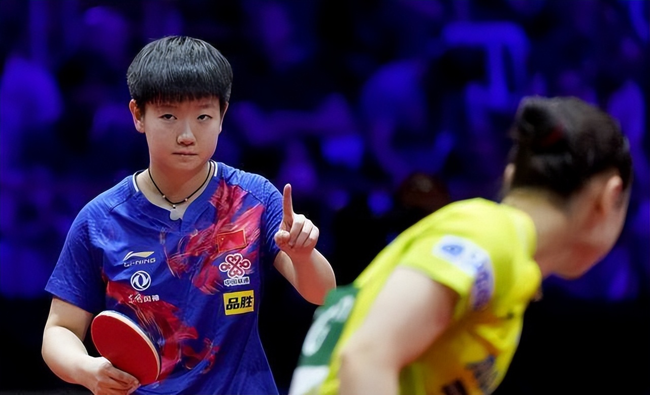 孙颖莎教练邱贻可评价孙颖莎,邱贻可孙颖莎初次见面