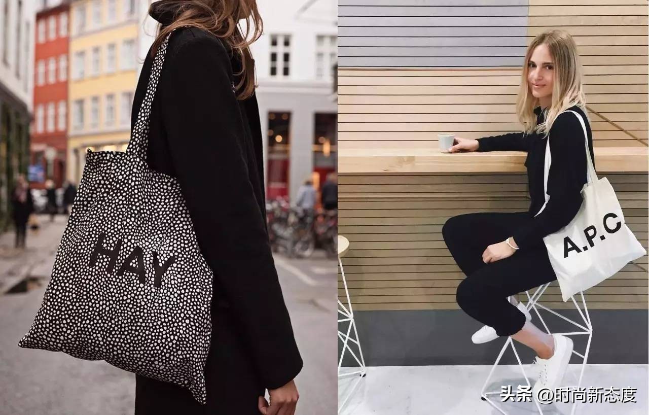 背着帆布包低调时髦,法国帆布包