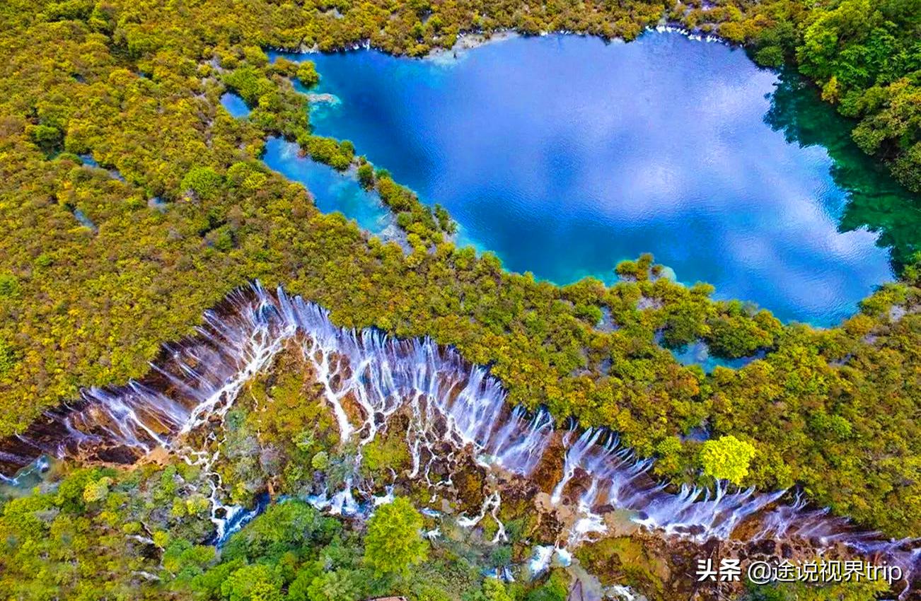 人间仙境的九寨沟,人间仙境九寨沟风景如画美不胜收