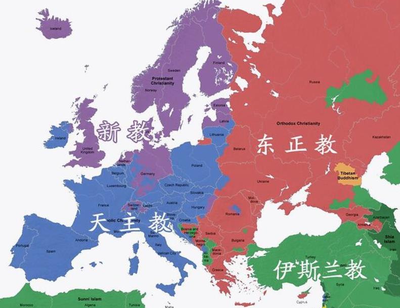 东正教在俄国为什么这样盛行,新教天主教东正教的主要区别