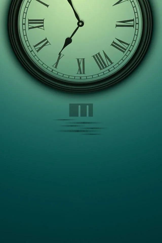 唯美景深壁纸,手机动态钟表壁纸