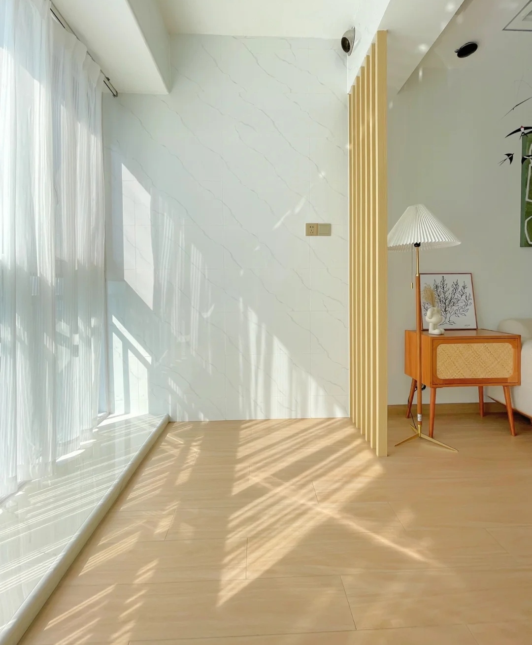 全屋原木风太高级了,原木风格装修75平米