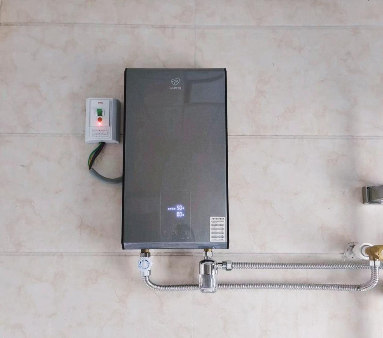 即热式热水器使用一会就没热水了,试用热水器