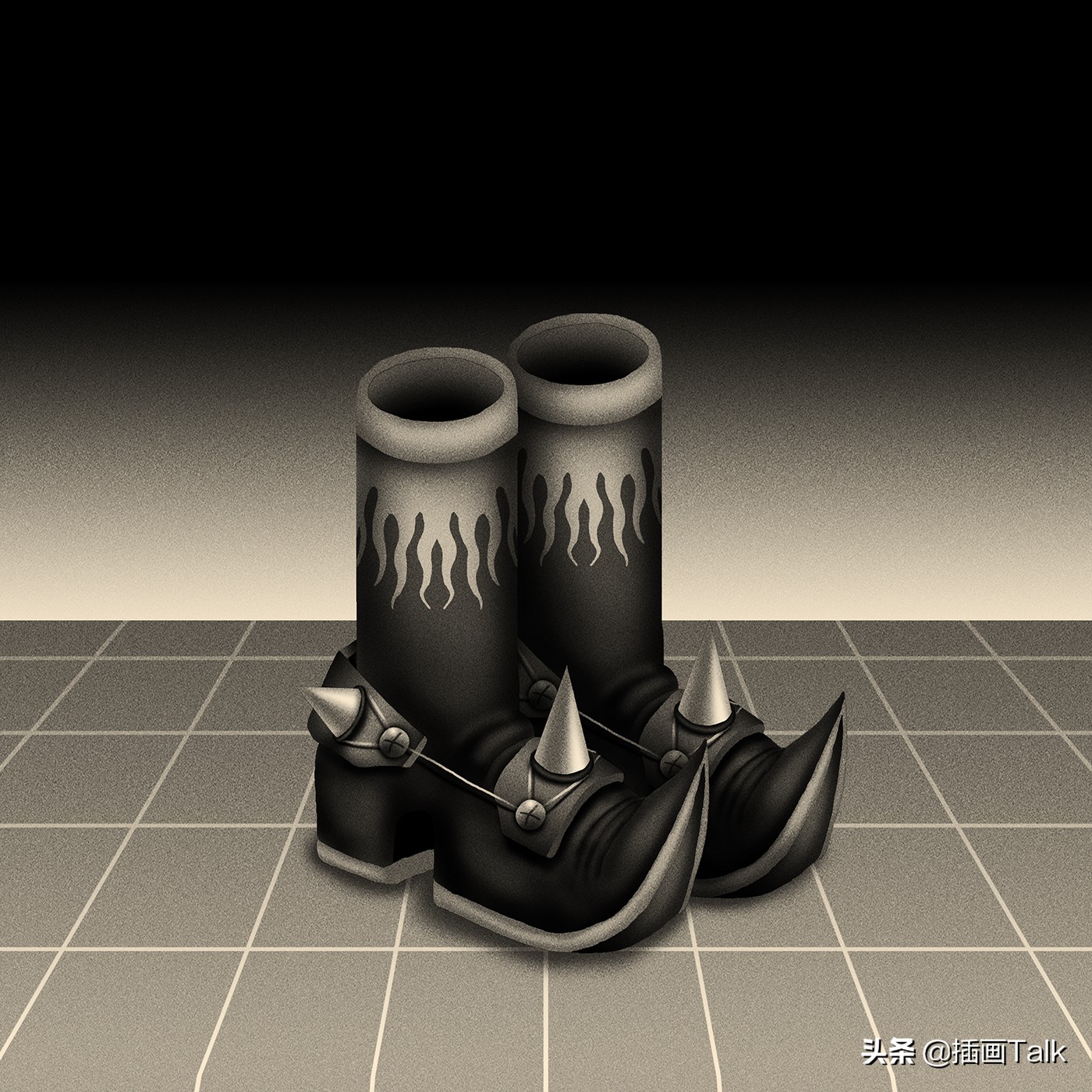 瑞士插画师DexterMaurer，微妙的和谐感