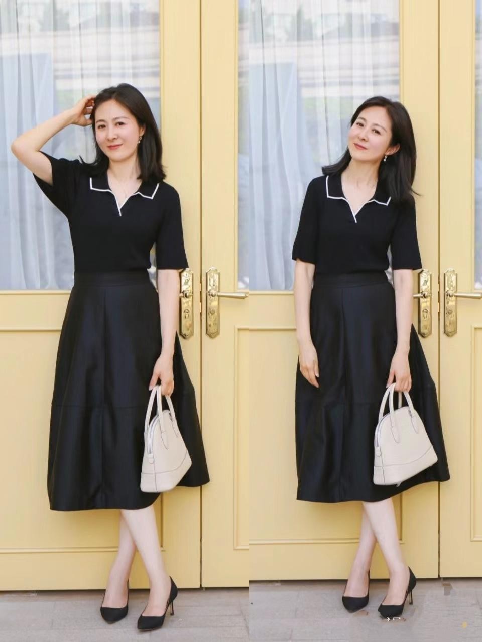 小个子气质穿搭中年女高级感,小个子穿长裙怎样穿出高级感