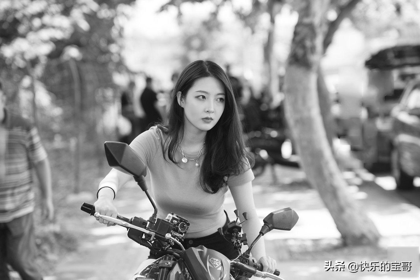 中国最漂亮的女摩托骑手,摩托车女骑手漂亮照片