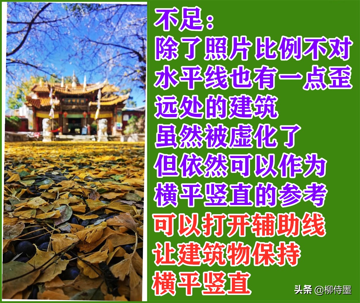 手机拍照片有哪些优点和缺点？3个摄影技巧，助你扬长避短