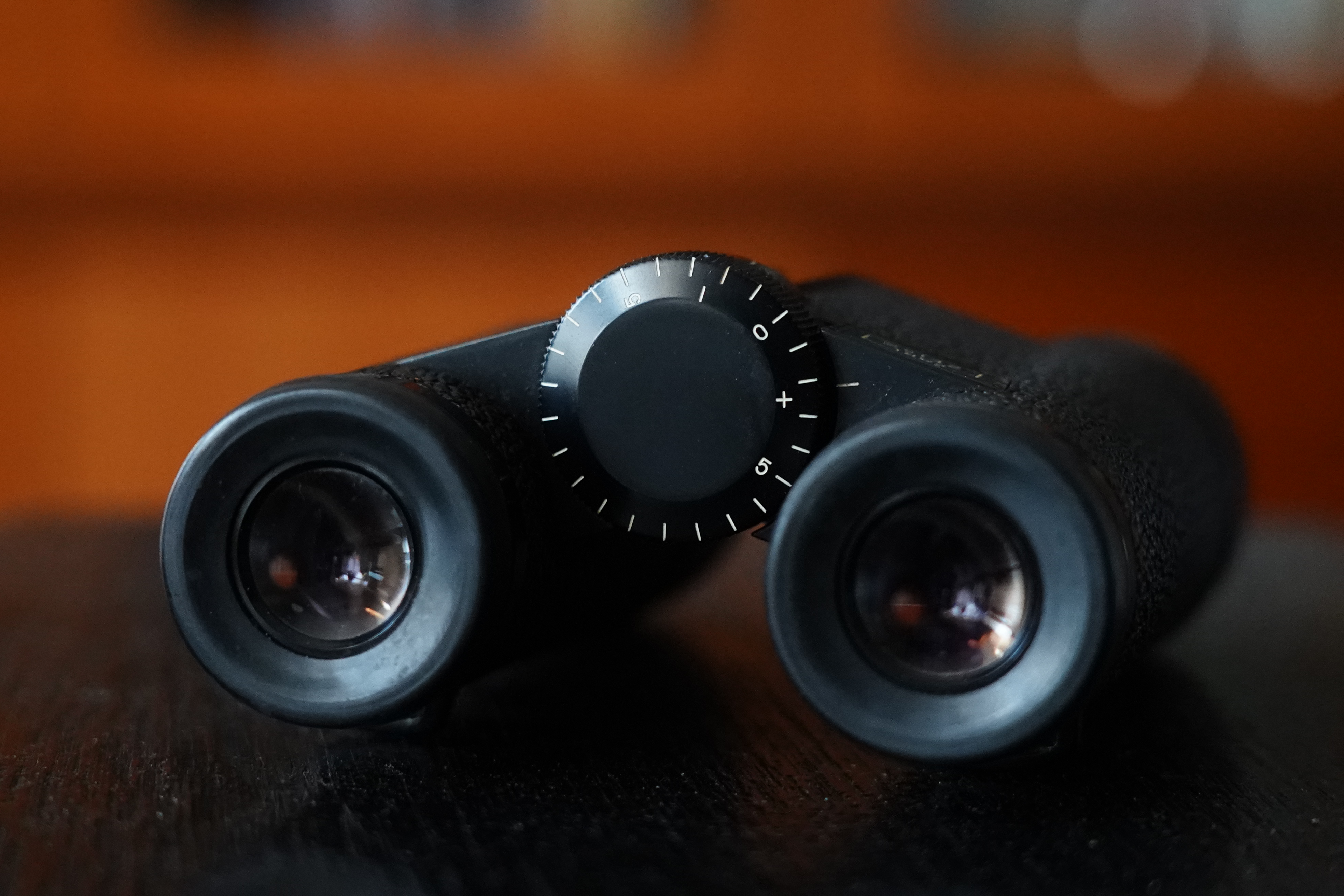 收藏了30年的望远镜,二战时期的军用高倍望远镜