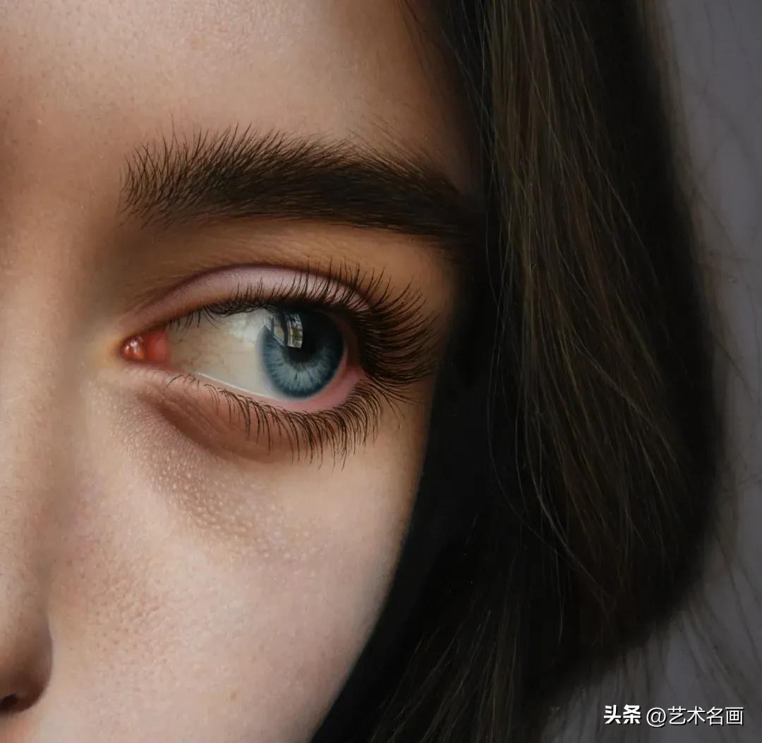 布格罗油画人物高清作品图文,马可格拉西超写实油画图片