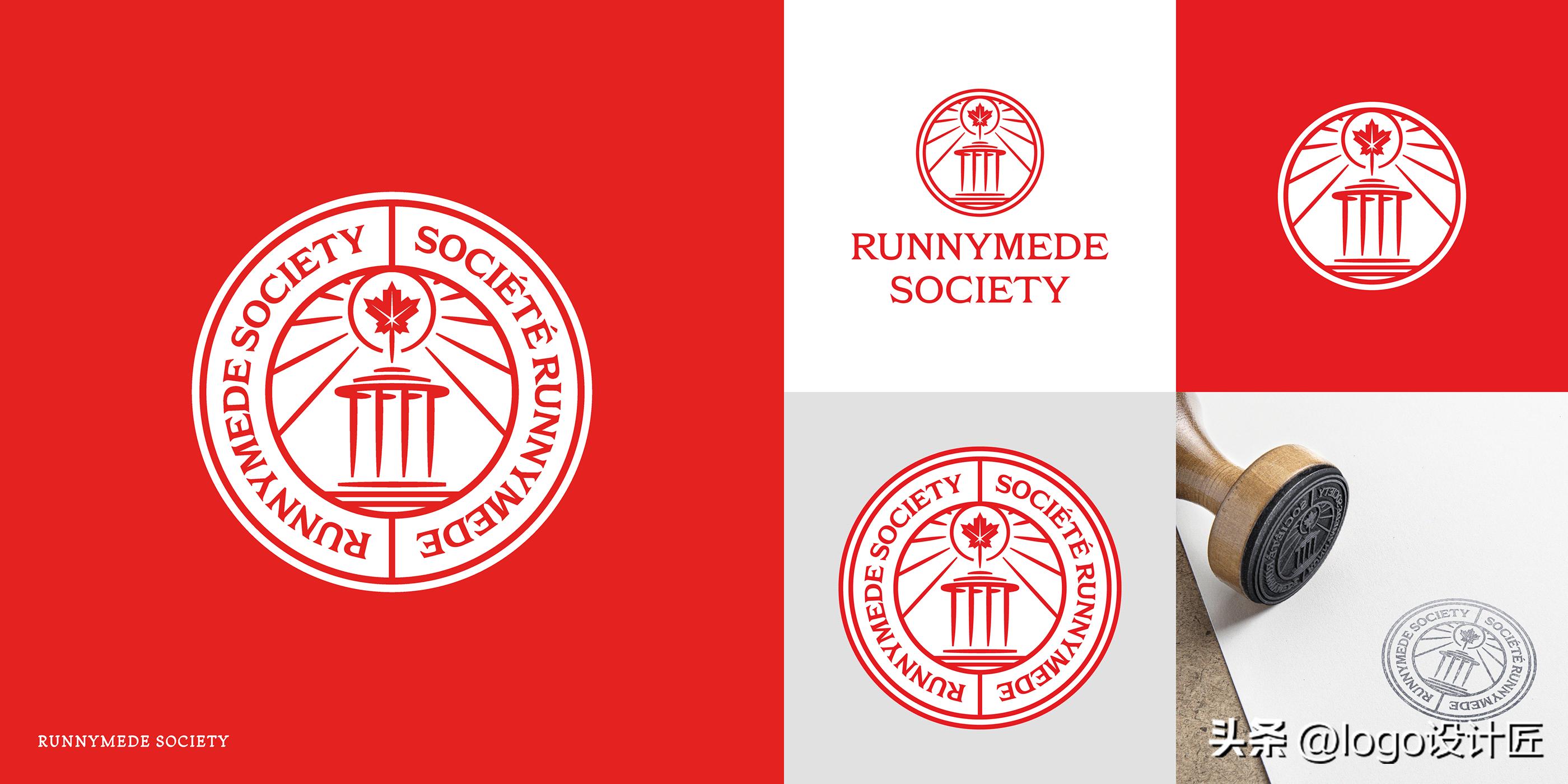 设计师设计作品logo,美式复古设计元素logo